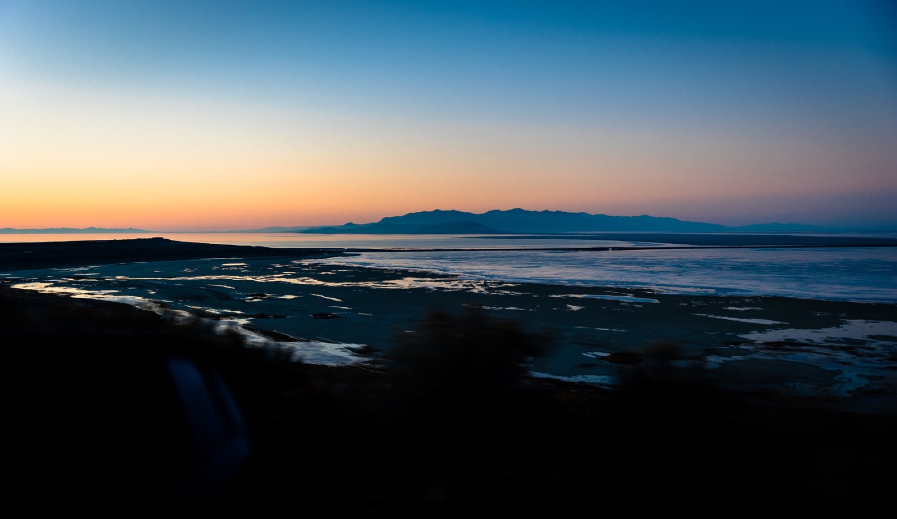 antelope island state park 06 sunset even later