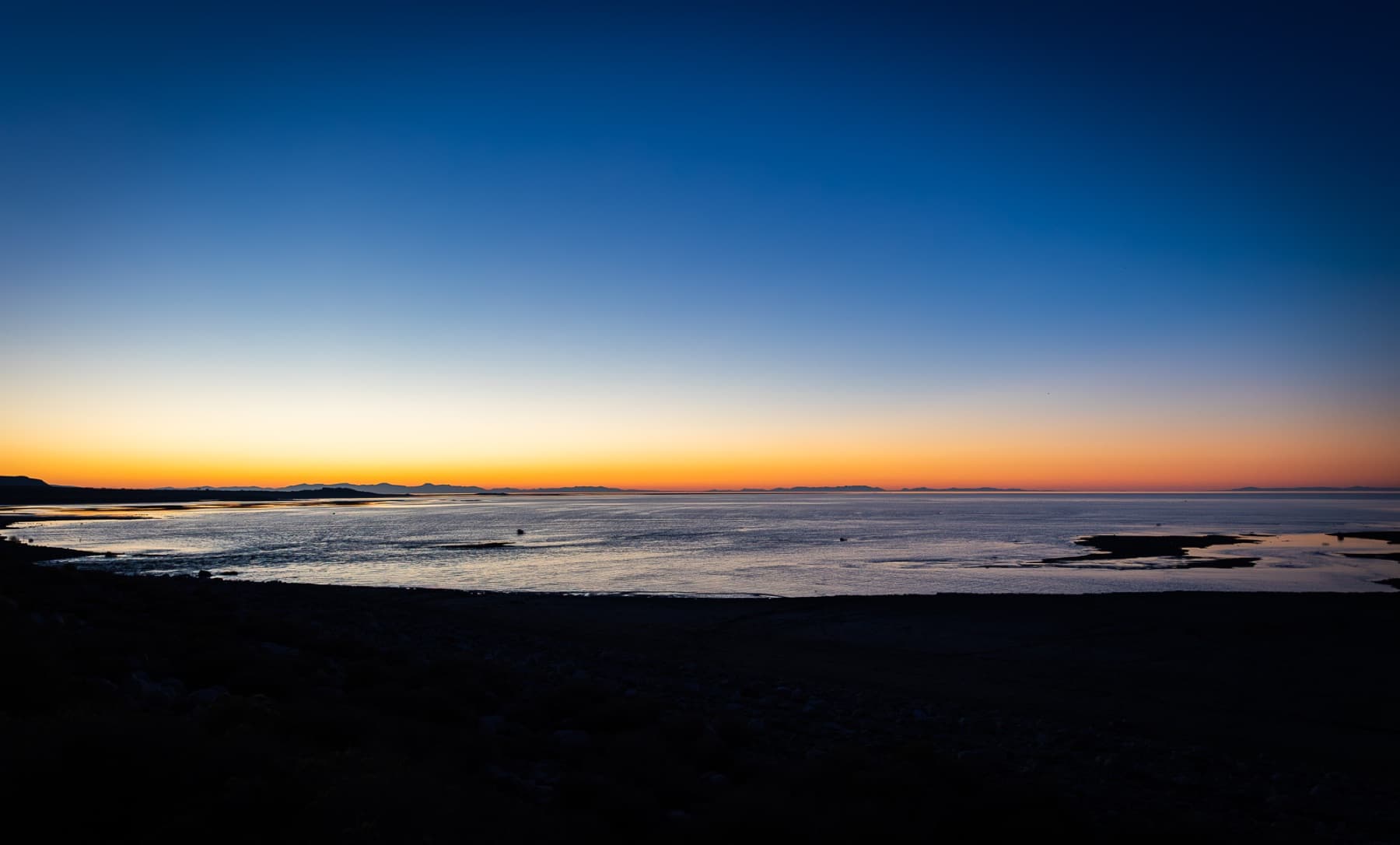 antelope island state park 07 sunset even later